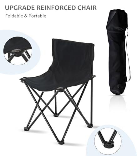 Portable Steam Sauna with Steamer & Foldable Chair