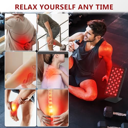 Adjustable Red Light Lamp Panel for Home & Office