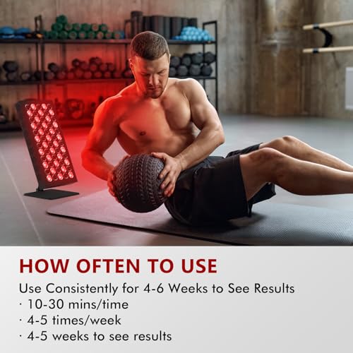 Adjustable Red Light Lamp Panel for Home & Office