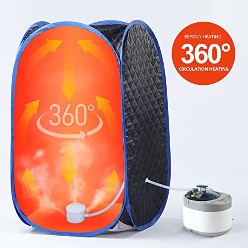 Smartmak Portable Sauna Steamer with Timer and Herbal Box