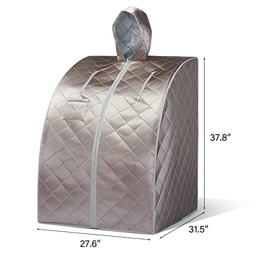 ZONEMEL Personal Infrared Sauna Spa Tent, Upgraded Chair
