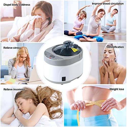 Smartmak Portable Sauna Steamer with Timer and Herbal Box