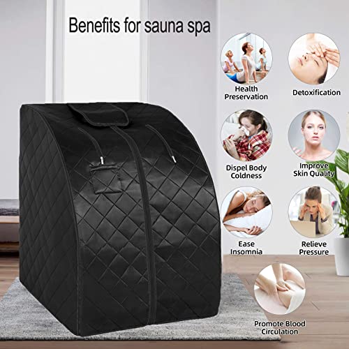 VIP Home Spa Set with Portable Infrared Sauna