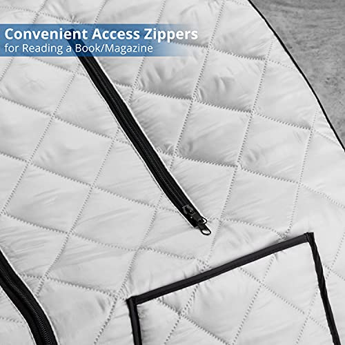 Durasage Oversized Portable Steam Sauna Spa with Timer