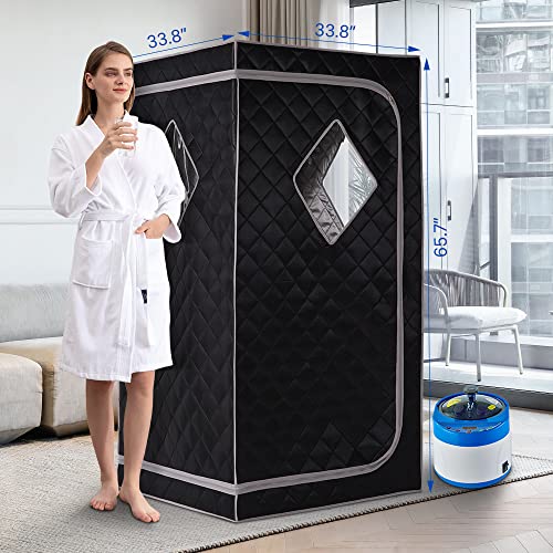 ZONEMEL Portable Full Size Steam Sauna Spa Set