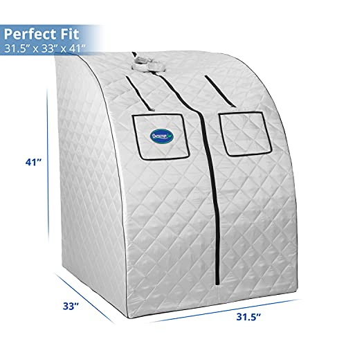 Durasage Oversized Portable Steam Sauna Spa with Timer
