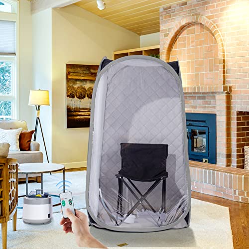 Full Size Portable Steam Sauna Set with Remote Control