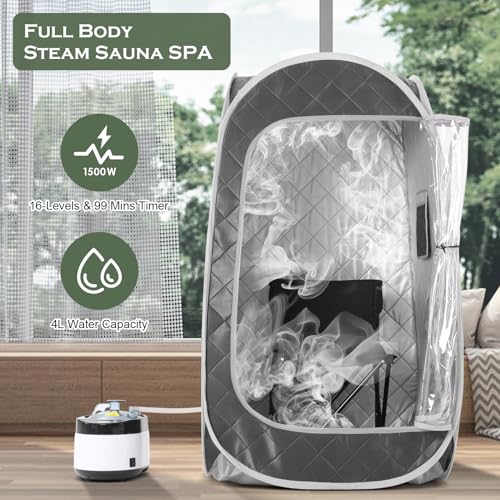 VIP Single Person Portable Steam Sauna Tent Set