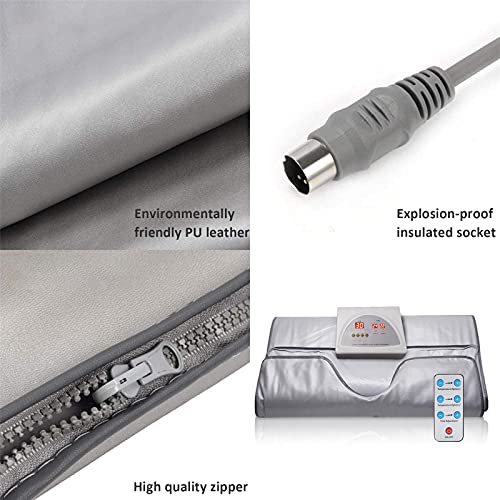 Portable Infrared Sauna Blanket for Home Spa Relaxation