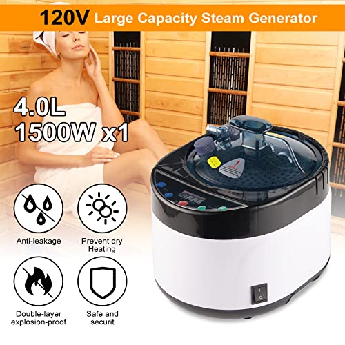 iDOTODO Full Size Portable Steam Sauna with Remote