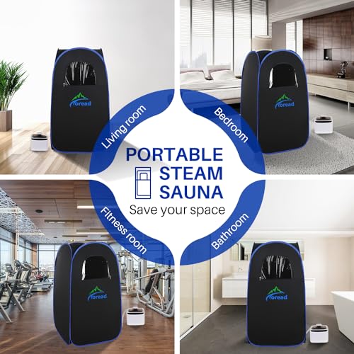 VIP Sauna Tent with Remote Control & Steam Generator