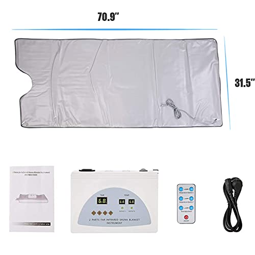 Portable Infrared Sauna Blanket for Home Spa Relaxation