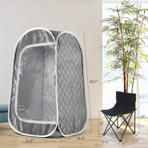 VIP Single Person Portable Steam Sauna Tent Set