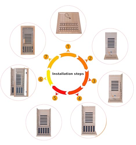 VIP Home Far Infrared Sauna with Low Magnetic Heating