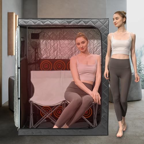 VIP Infrared Sauna Tent for Two with Remote