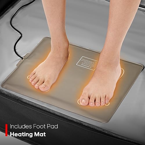VIP Portable Infrared Sauna with Foot Heating Pad