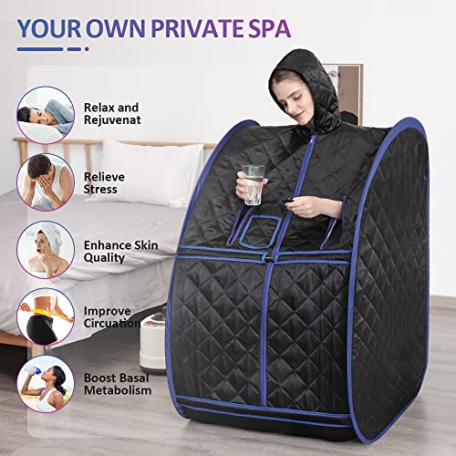 VIP Full Body Home Sauna Set with Accessories