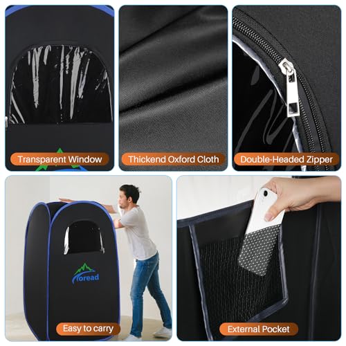 VIP Sauna Tent with Remote Control & Steam Generator