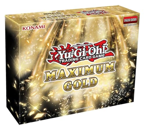 Yugioh Maximum Gold Booster Box - 20 Packs VIP Shopping