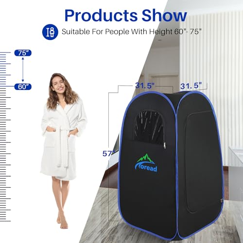 VIP Sauna Tent with Remote Control & Steam Generator