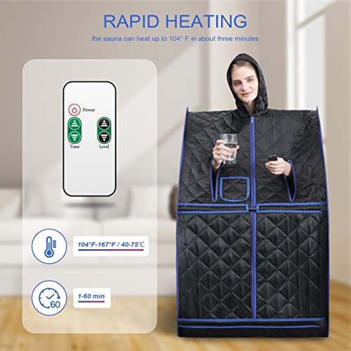 VIP Full Body Home Sauna Set with Accessories