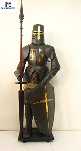 NauticalMart Medieval Knight Crusader Armor Collectible Costume VIP
