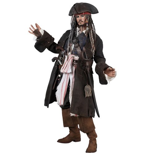 Pirates of the Carribean Jack Sparrow Collectible Figure