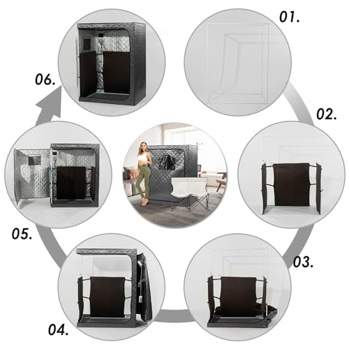 VIP Infrared Sauna Tent for Two with Remote