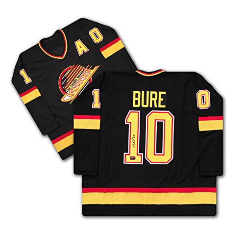 Pavel Bure Signed Vancouver Retro Black Hockey Jersey