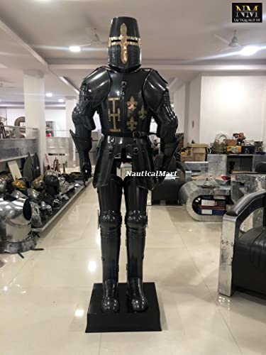 NauticalMart Medieval Knight Crusader Armor Collectible Costume VIP