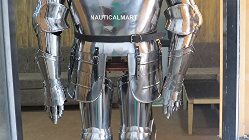NauticalMart Medieval Knight Full Suit Armor Costume Collectible