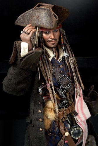 Pirates of the Carribean Jack Sparrow Collectible Figure