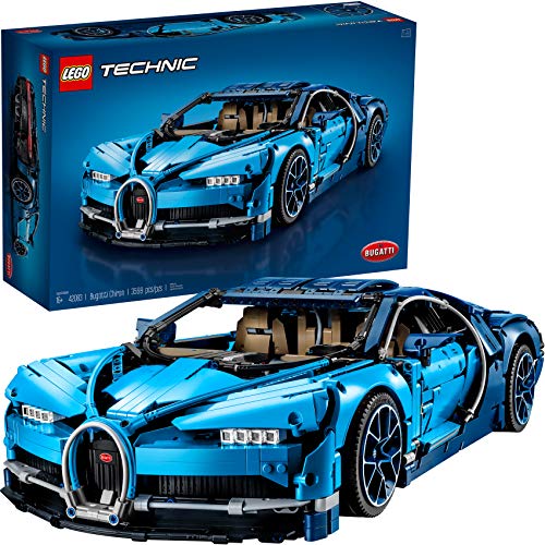 LEGO Bugatti Chiron Race Car Building Kit VIP Model