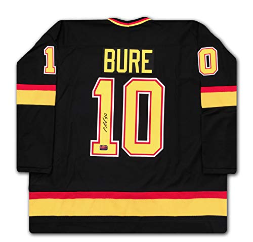 Pavel Bure Signed Vancouver Retro Black Hockey Jersey