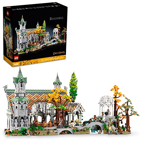 LEGO Icons LOTR: Rivendell Building Kit for Adults
