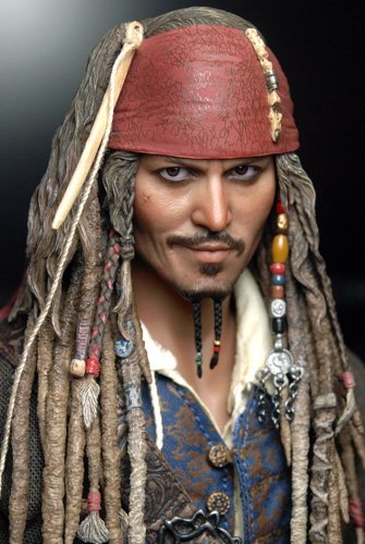 Pirates of the Carribean Jack Sparrow Collectible Figure