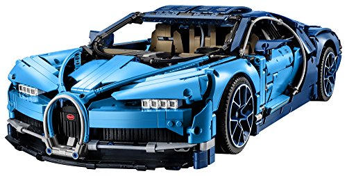 LEGO Bugatti Chiron Race Car Building Kit VIP Model