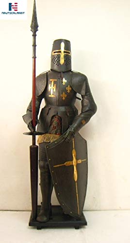 NauticalMart Medieval Knight Crusader Armor Collectible Costume VIP