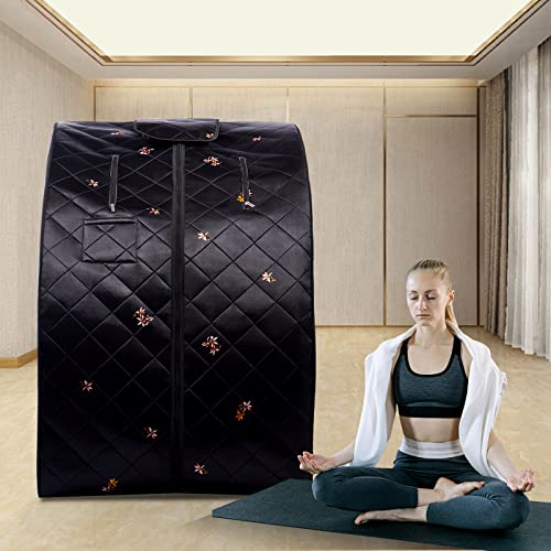 Smartmak Portable Far Infrared Sauna for VIPs - Black