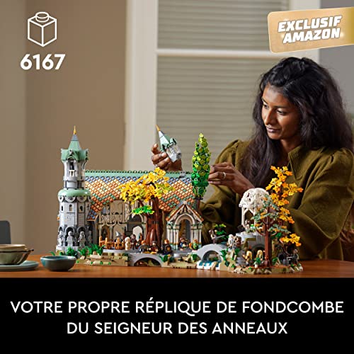 LEGO Icons LOTR: Rivendell Building Kit for Adults