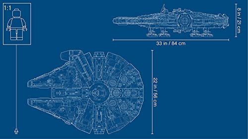 LEGO Ultimate Millennium Falcon 75192 Starship VIP Edition