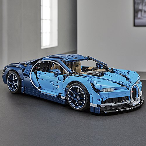 LEGO Bugatti Chiron Race Car Building Kit VIP Model