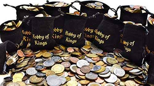 VIP Collection: 100 Coins from Countries Worldwide + Bag