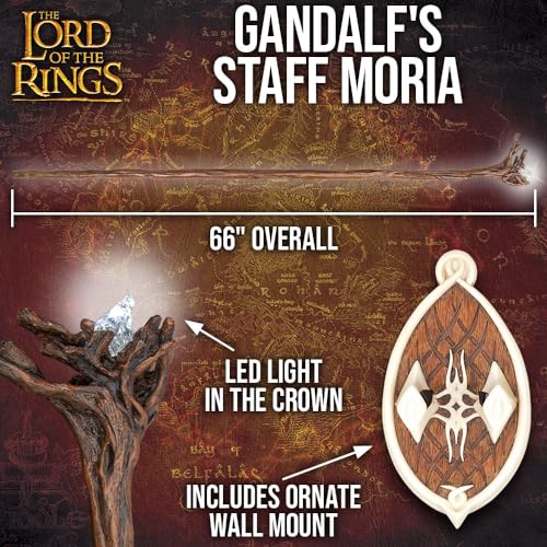 United Cutlery LOTR Moria Staff of Gandalf Replica