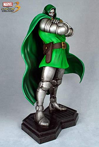 Doctor Doom Vs. Akuma Collectible Statue Set VIP Edition