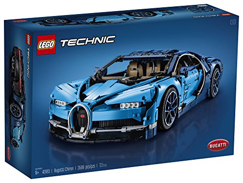 LEGO Bugatti Chiron Race Car Building Kit VIP Model
