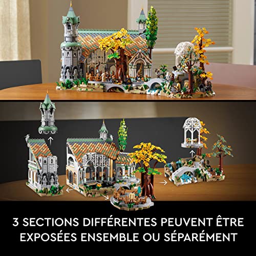 LEGO Icons LOTR: Rivendell Building Kit for Adults