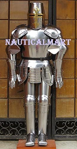 Medieval Knight Crusader Suit of Armor Collectible Costume