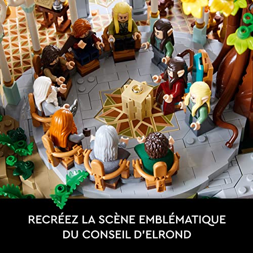 LEGO Icons LOTR: Rivendell Building Kit for Adults