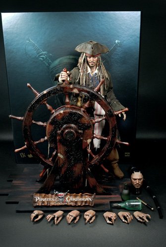 Pirates of the Carribean Jack Sparrow Collectible Figure